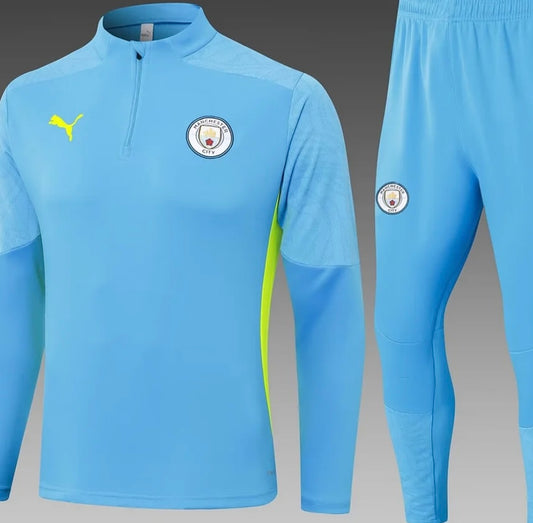 Manchester City 2024/2025 Sky Blue Long Sleeve Training Shirt