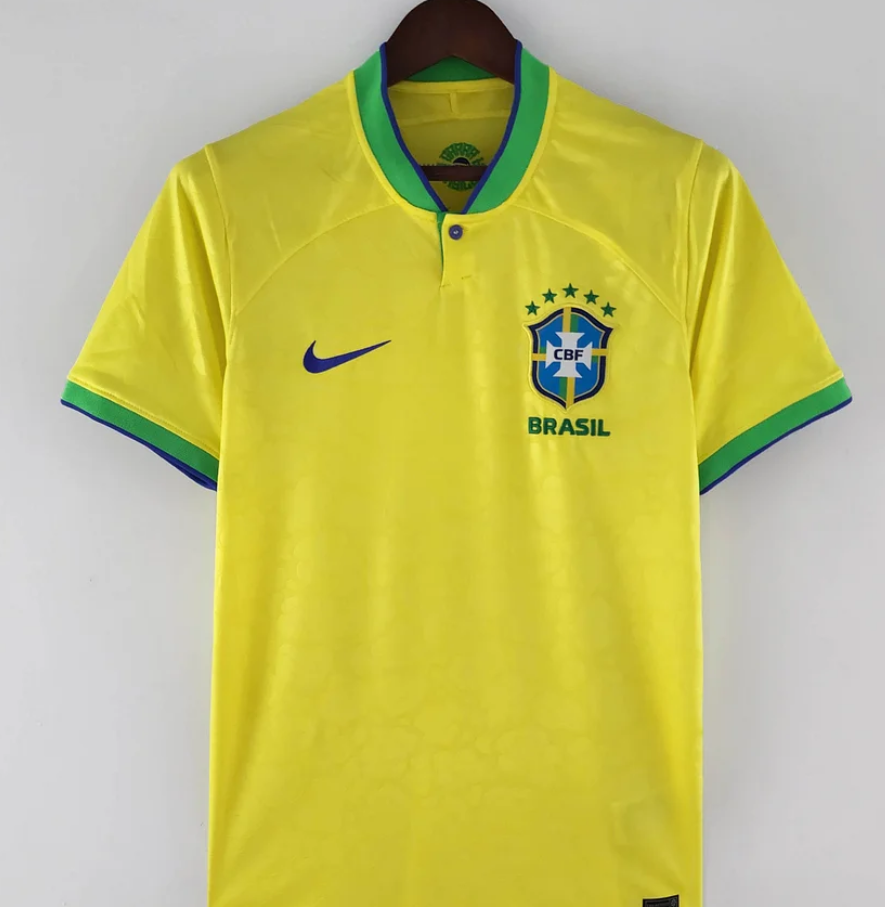 Brazil 2022 Home World Cup Football Jersey