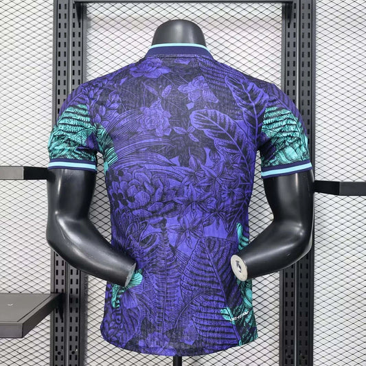 Camiseta de fútbol Brasil Edición Limitada Verde y Morada