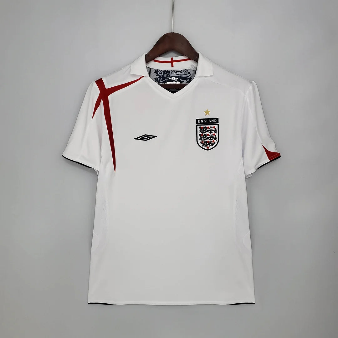 Maillot de football rétro domicile Angleterre 2006