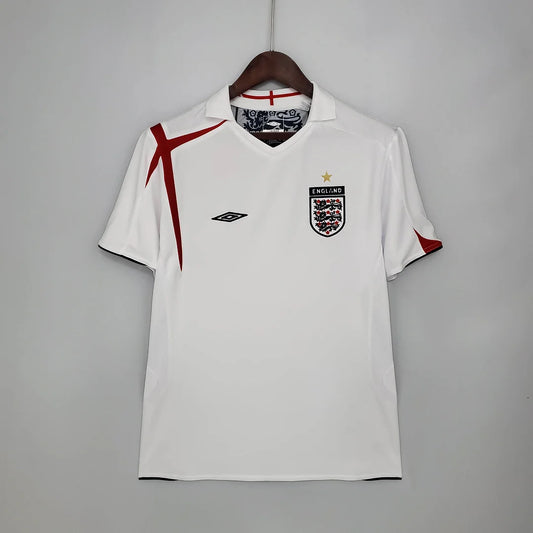 Camiseta de fútbol retro Inglaterra 2006