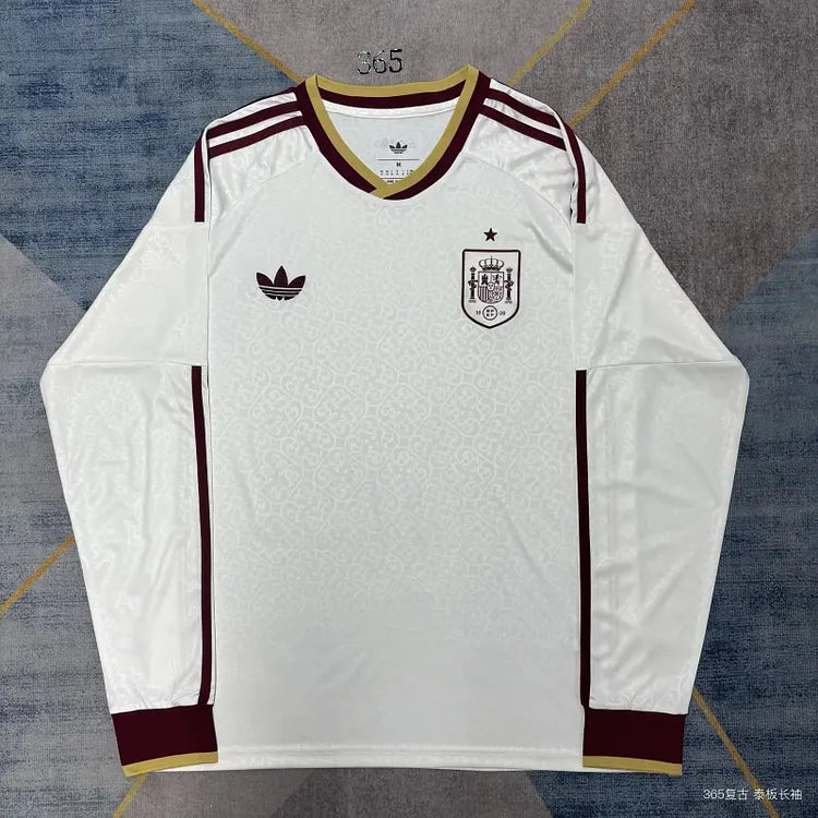 2026 Spain Away World Cup Long Sleeves