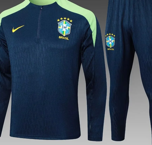 Brazil 2024 Dark Blue Training Suit
