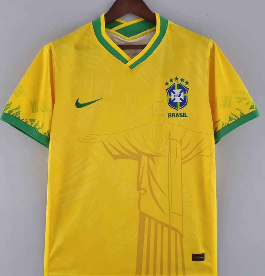 Brazil 2022 Classic Yellow Football Jersey
