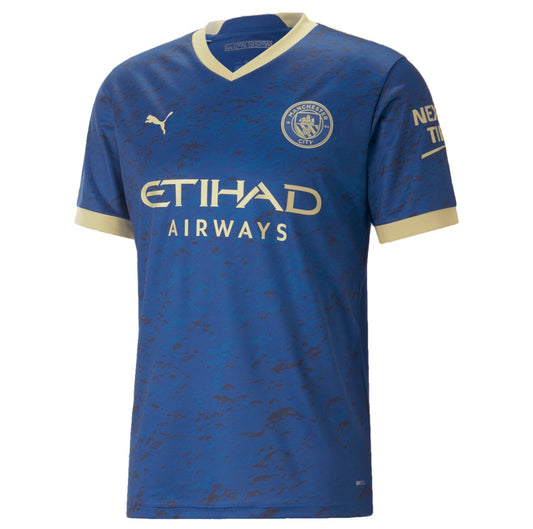 Manchester City 2023 Blue Football Shirt, Chinese New Year Commemorative Edition