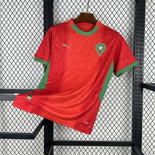 Camiseta de fútbol de la selección nacional local de Marruecos 2025