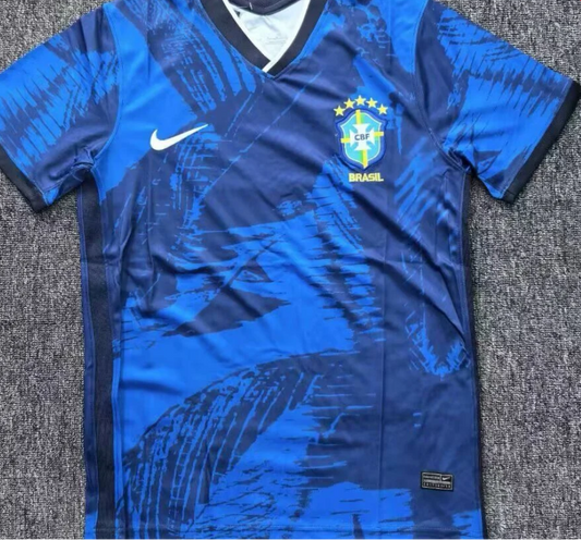 Brazil 2025 Special Edition Blue Football Jersey