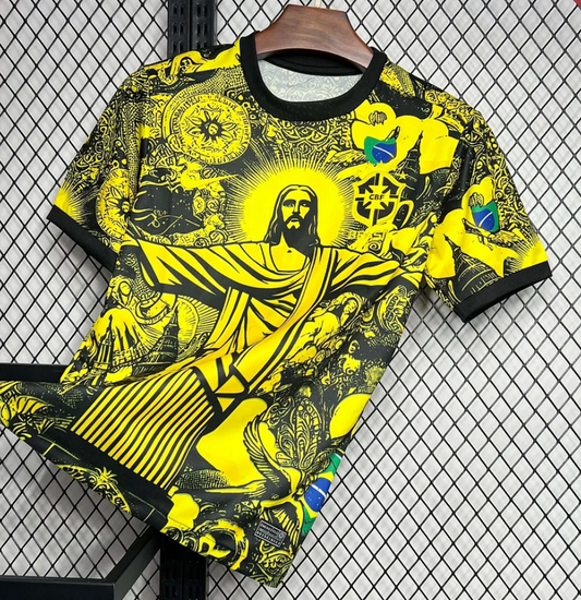 Camiseta de fútbol de edición especial Diosa Amarilla Brasil 2024