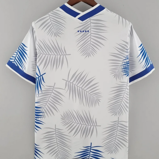 Camiseta de fútbol clásica blanca de Brasil 2022