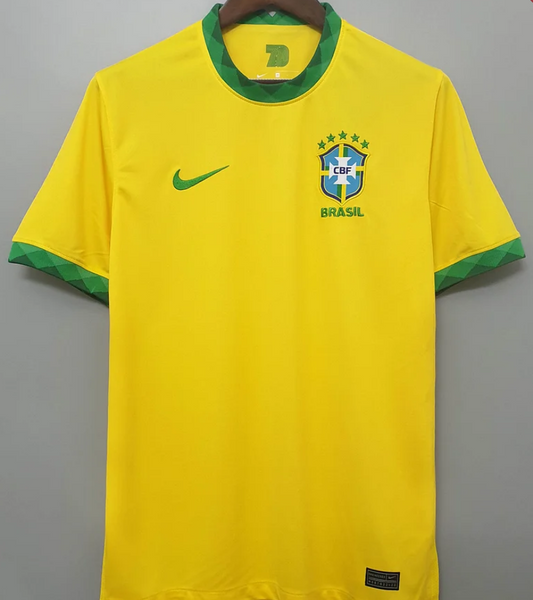 Brazil 2020 Home Football Jersey