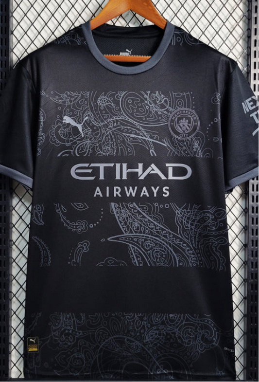 Manchester City 2023/2024 Special Edition Black Football Shirt