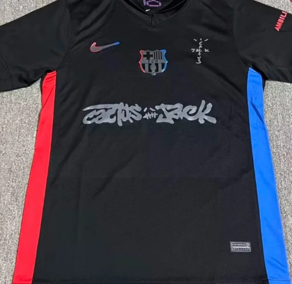 Barca 2024/2025 Cockroach Travis Scott Away Football Shirt