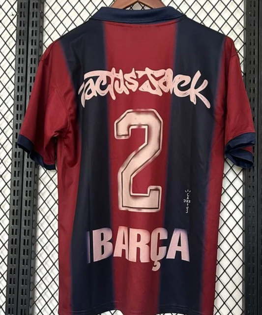 Camiseta de Fútbol Retro del Barça 2025/2026 Corte 1:1
