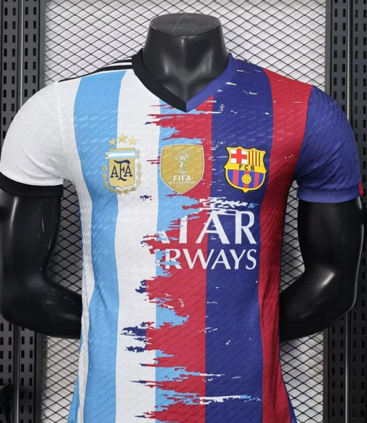 Maillot commémoratif Messi 2 variantes 2025/2026