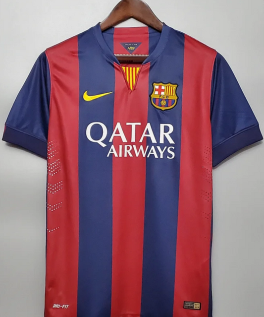 Barcelona Home Retro Football Shirt 2014/2015