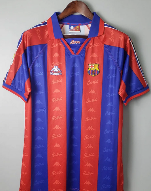 Barcelona Home Retro Football Shirt 1996/1997