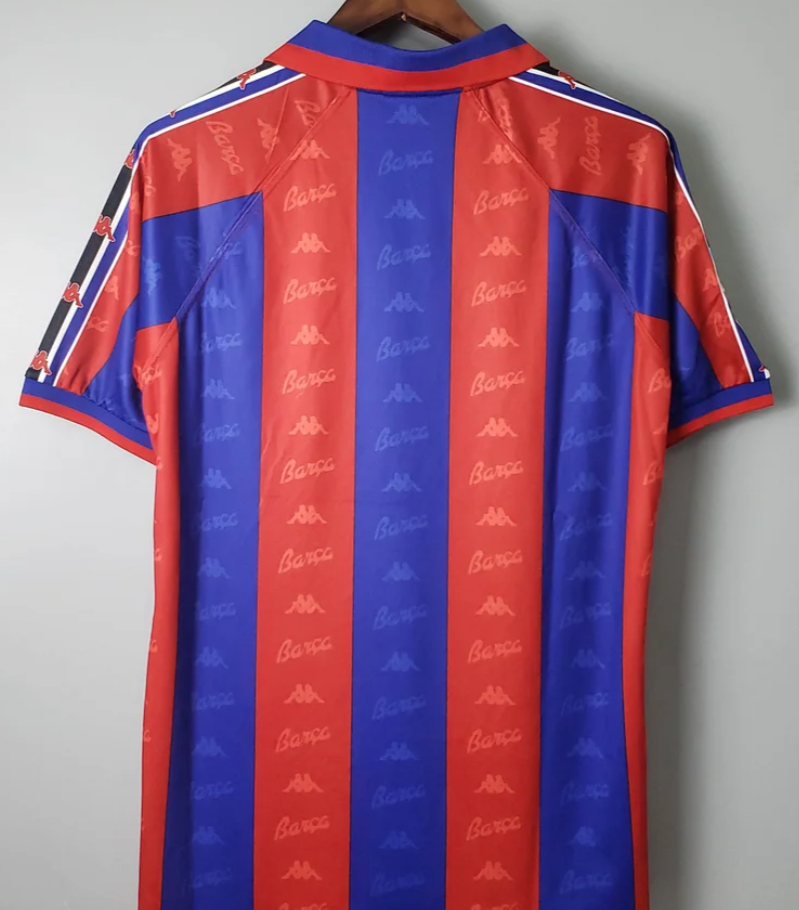 Barcelona Home Retro Football Shirt 1996/1997