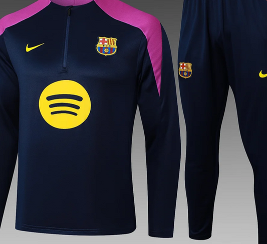 Barcelona training jersey black color 2025/2026