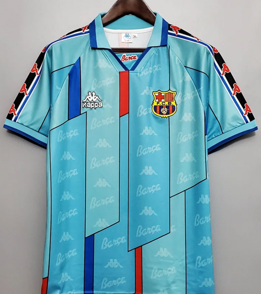 Barca 1996/1997 Away Retro Football Jersey