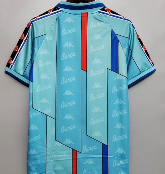 Maillot de Foot Rétro Extérieur Barca 1996/1997