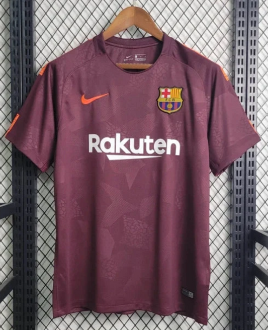 Barca 2017/2018 Retro Third Away Football Shirt