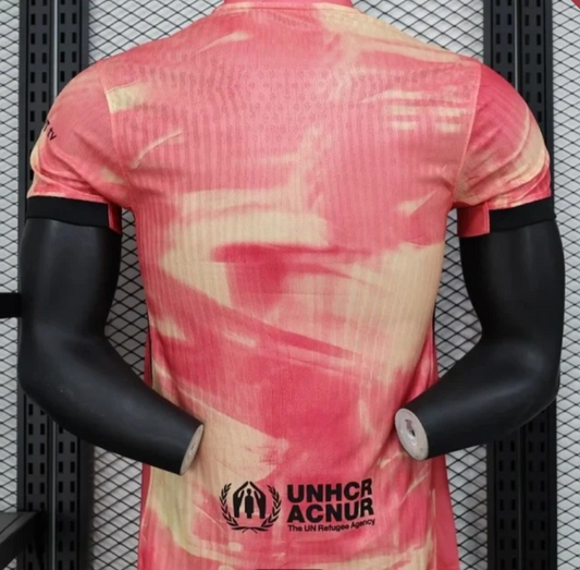 Maillot de foot rose édition spéciale Barca 2024/2025