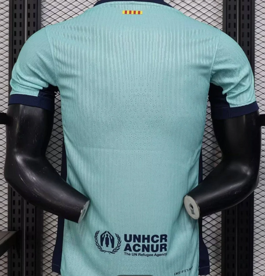 Camiseta de fútbol de la tercera equipación versión jugador del Barça para la temporada 2025/2026