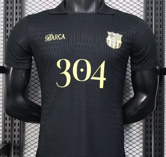 Barca 2025/2026 Special Edition Black 304 Football Jersey