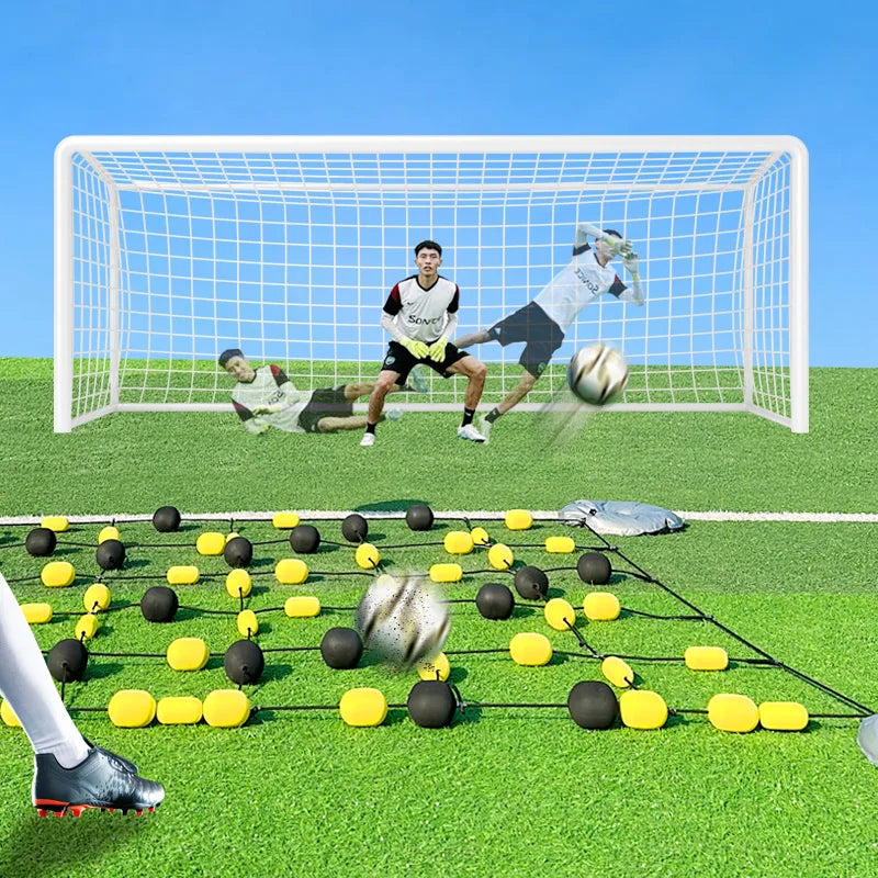 Matériel d'entraînement de football Articles d'entraînement de gardien de but de football Chaîne de rebond Réaction sensible Entraînement au coup de pied arrêté