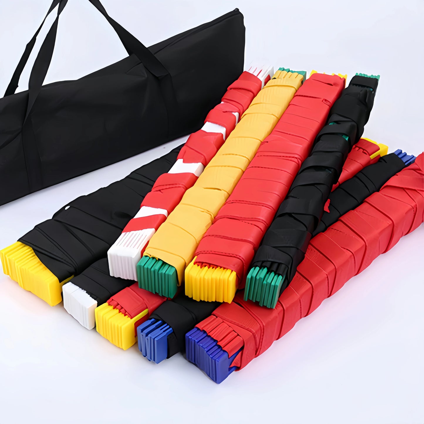 Set de entrenamiento de agilidad para fútbol y baloncesto con escaleras de agilidad blandas, cuerda de velocidad - Incluye bolsa de almacenamiento