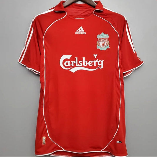Retro Liverpool football jersey 2006/2007
