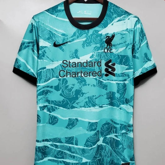 Liverpool 2020/2021 retro away football shirt