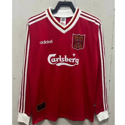 Liverpool Home Retro Long Sleeve Football Shirt 1995/1996