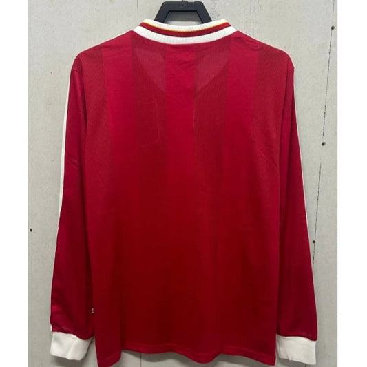 Camiseta de Fútbol Retro de Manga Larga para Casa del Liverpool 1995/1996