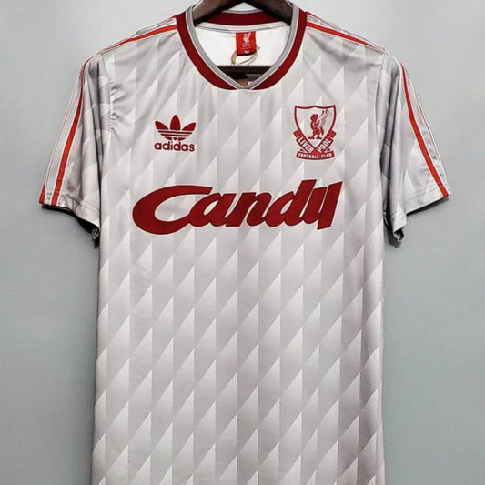Liverpool Away Retro Football Shirt 1989/1990