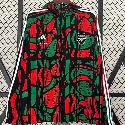 2024/2025 Arsenal Windbreaker Blue-Red