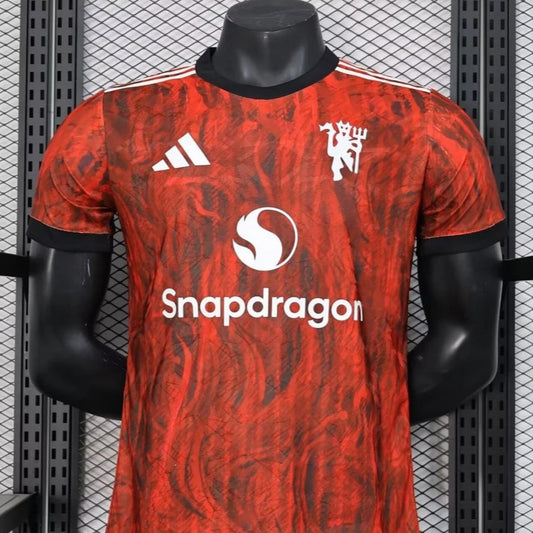 2025/2026 Manchester United Red-Black Special Edition Football Shirt
