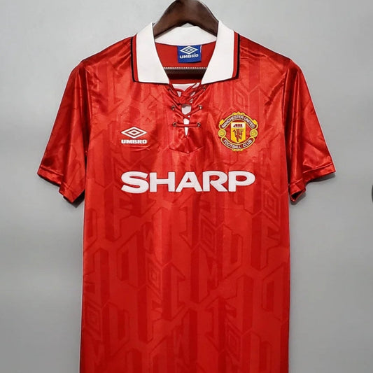 1992/1993 Retro Manchester United Home Football Shirt