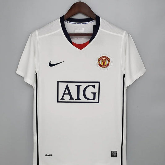 2008/2009 Retro Manchester United Away Football Shirt