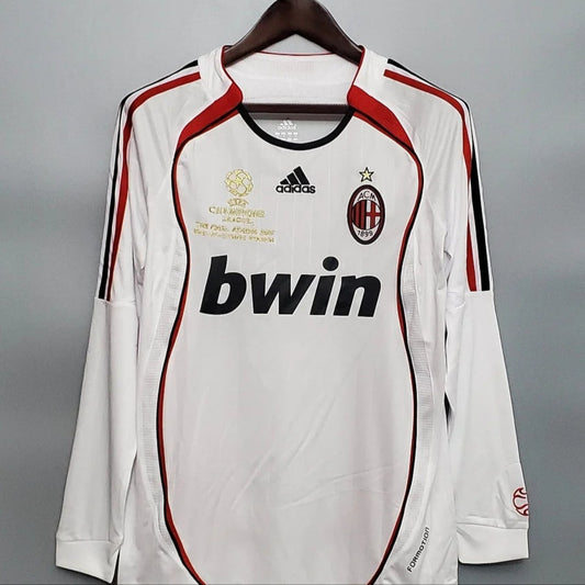 2006/2007 AC Milan Away Retro Long Sleeve