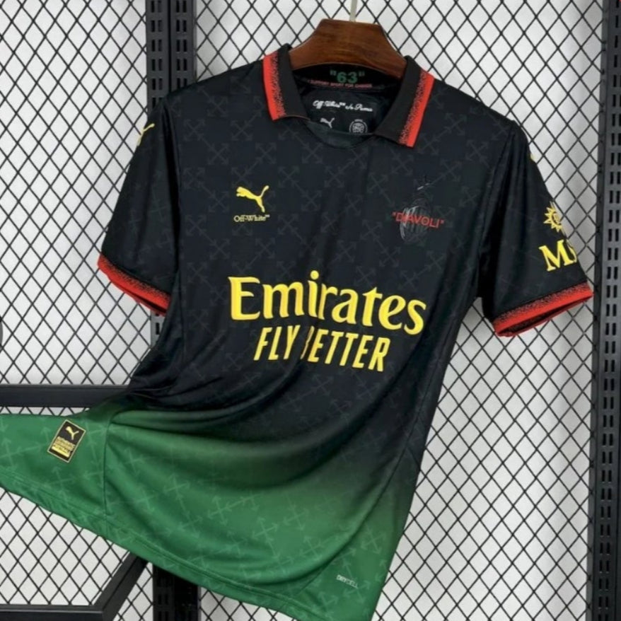 2025/2026 AC Milan Special Edition Black Football Shirt