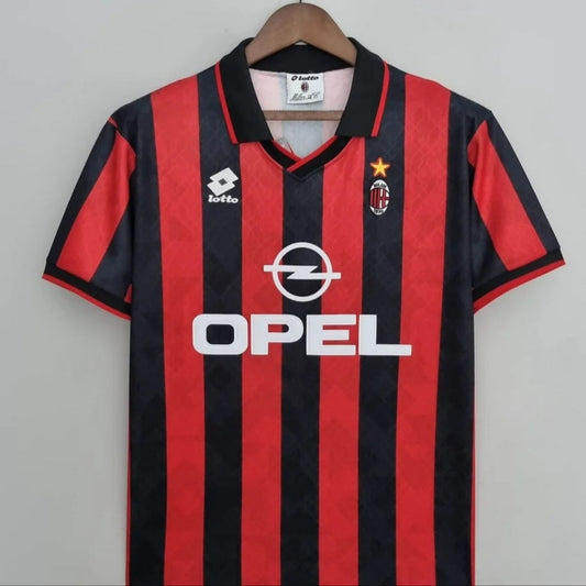 1995/1996 Retro AC Milan Home Football Shirt