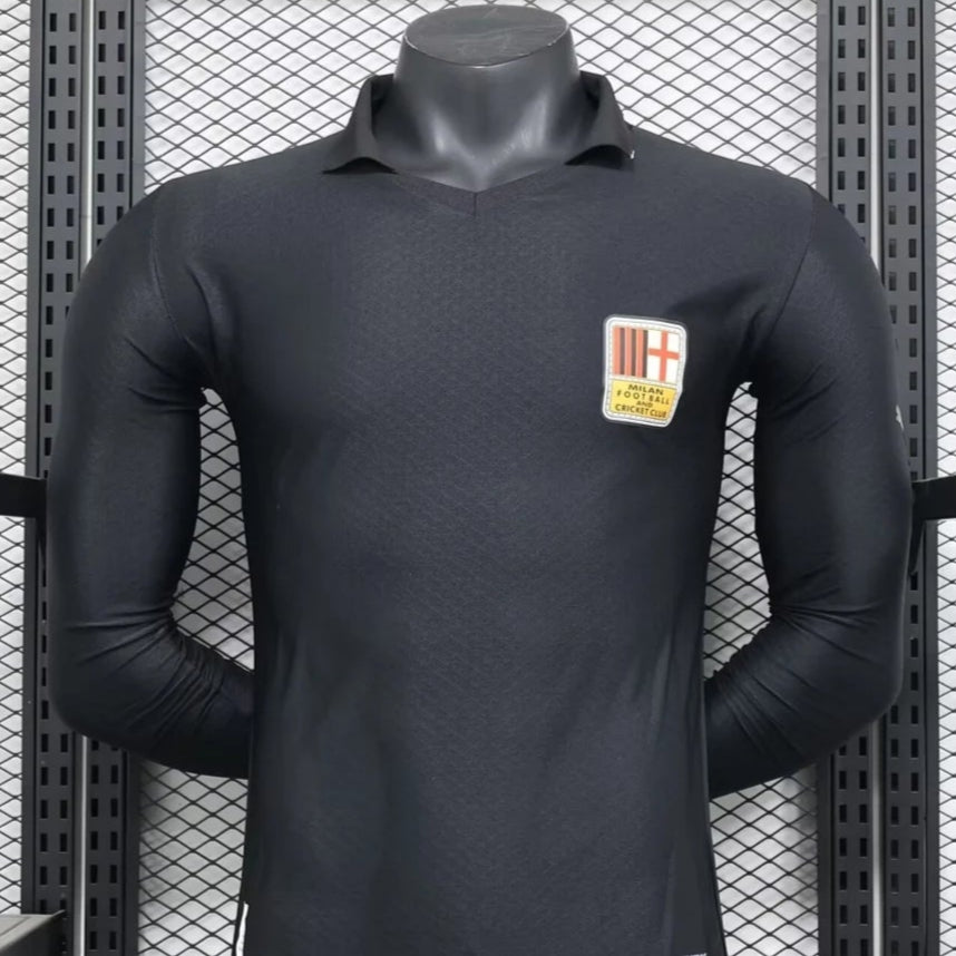 2025/2026 AC Milan 125th Anniversary Edition Black Long Sleeve
