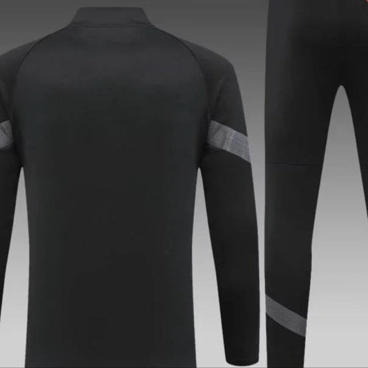 Veste longue zippée noire AC Milan 2022/2023