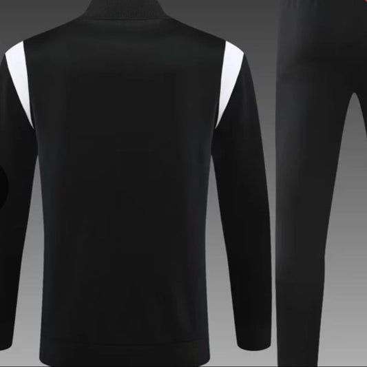 Veste longue zippée noire AC Milan 2023/2024