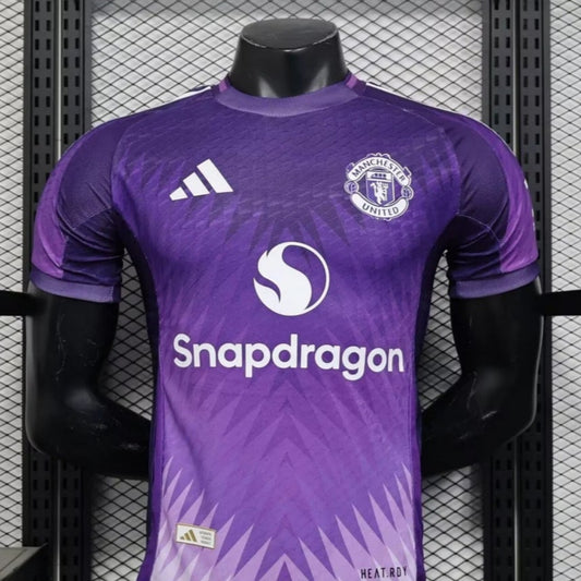 2025/2026 Manchester United White Purple Football Shirt Special Edition