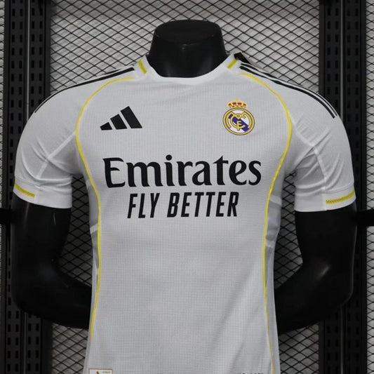 2025/2026 Real Madrid Home Football Shirt