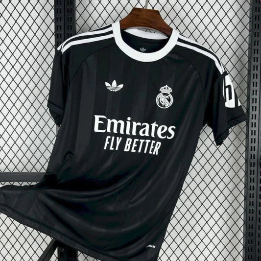 2025/2026 Real Madrid Goalkeeper Black Football Shirt