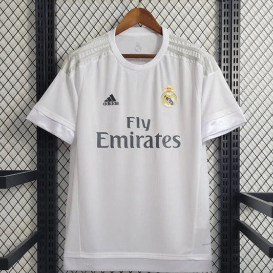 2015/2016 Real Madrid Retro Home Football Shirt