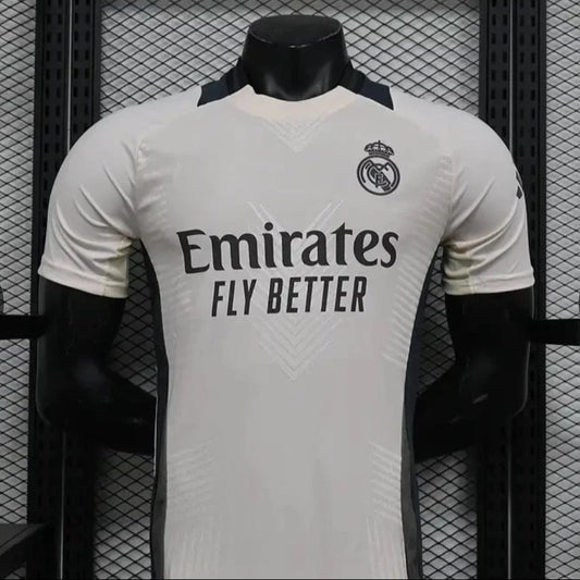2024/2025 Real Madrid Pre-Match Training Football Shirt